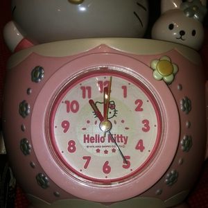 Collectible, Working, Hello Kitty Alarm clock.